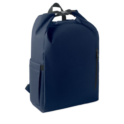 DeBle 15 inch rolltop laptop rugzak MO2969 Uniton met logo