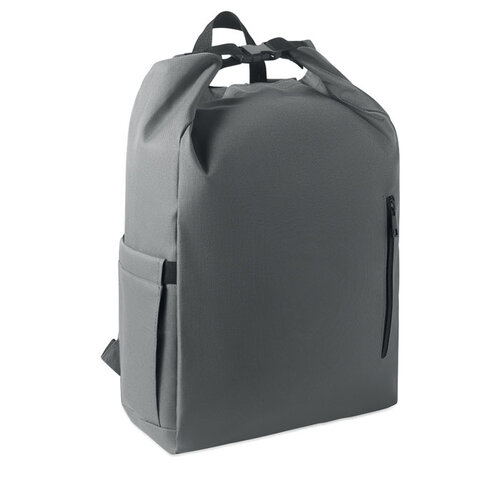 DeBle 15 inch rolltop laptop rugzak MO2969 Uniton met logo