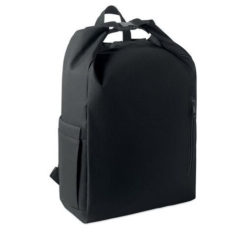DeBle 15 inch rolltop laptop rugzak MO2969 Uniton met logo