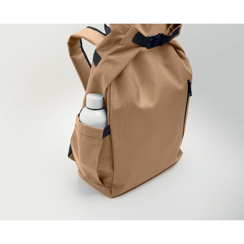 DeBle 15 inch rolltop laptop rugzak MO2969 Uniton met logo