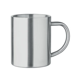 RVS mok 260 ml MO2621 met logo bedrukken DeBle