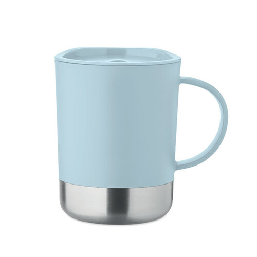 Enkelwandige mok 300ml MO2772 bedrukken met logo DeBle