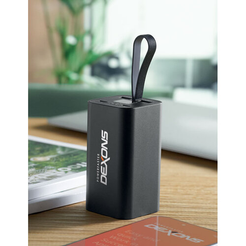 Powerbank 20.000 mAh MO2943 bedrukken met logo DeBle