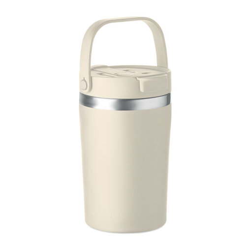 CozyCup thermosbeker met rietje 350 ml MO2922 bedrukt