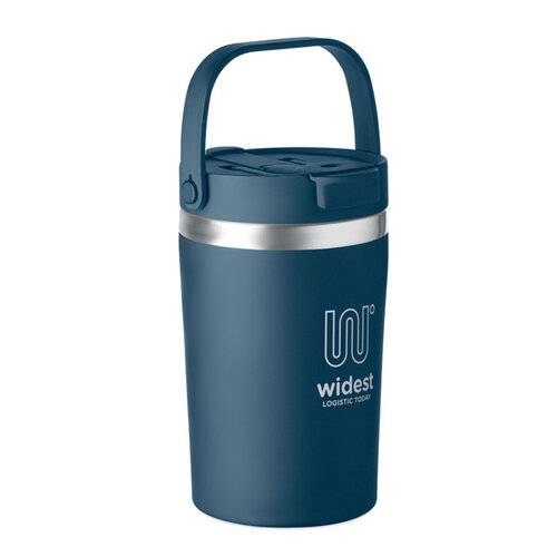 CozyCup thermosbeker met rietje 350 ml MO2922 bedrukt