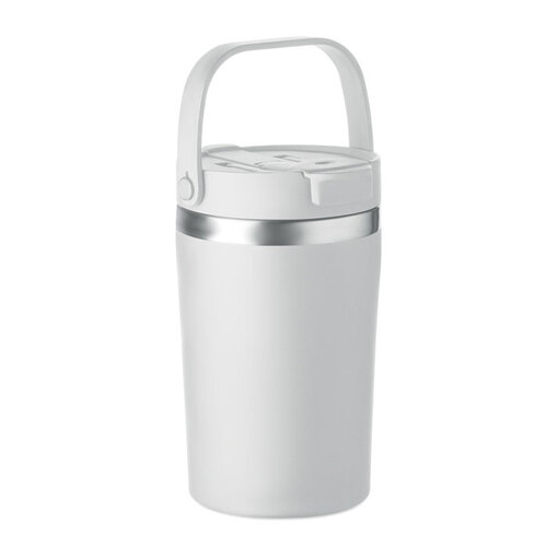 CozyCup thermosbeker met rietje 350 ml MO2922 bedrukt