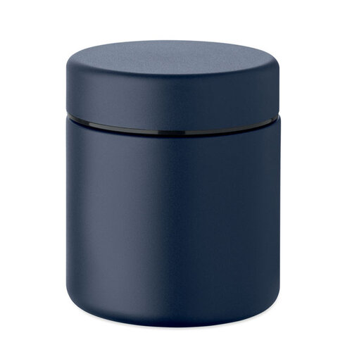 DeBle Gosnack dubbelwandige lunchcontainer 500 ml MO2757 van gerecycled RVS bedrukt met logo