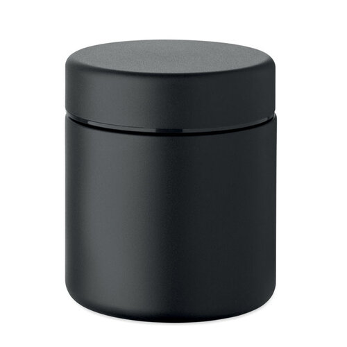 DeBle Gosnack dubbelwandige lunchcontainer 500 ml MO2757 van gerecycled RVS bedrukt met logo