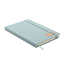 DeBle A5 RPET corduroy notitieboek MO2861 bedrukken met logo