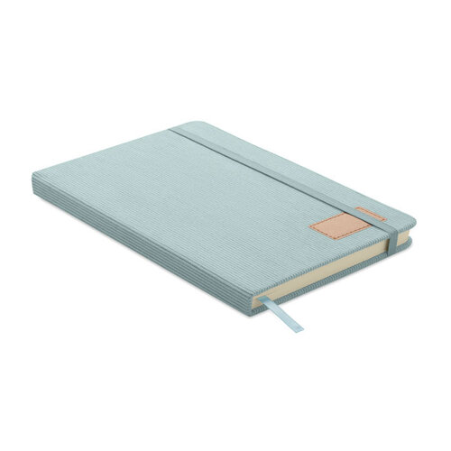 DeBle A5 RPET corduroy notitieboek MO2861 bedrukken met logo