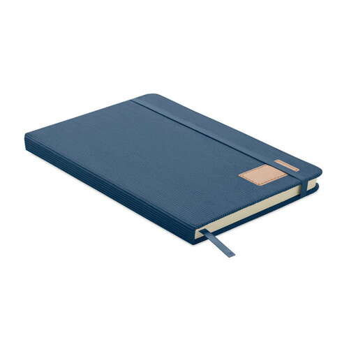 DeBle A5 RPET corduroy notitieboek MO2861 bedrukken met logo