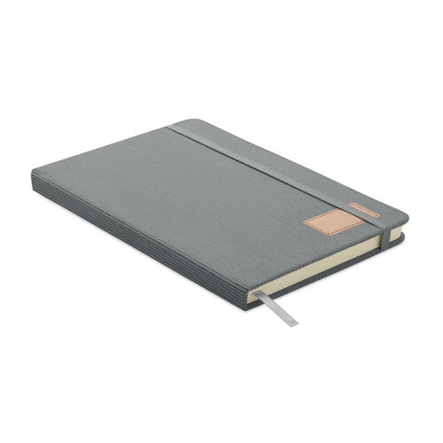 DeBle A5 RPET corduroy notitieboek MO2861 bedrukken met logo