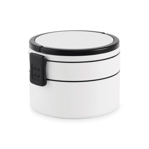Twee-laagse lunchbox 950ml MO2902 bedrukken met logo DeBle