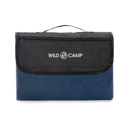Extra grote picknickdeken MO2978 van RPET fleece met waterafstotende onderzijde bedrukt met logo