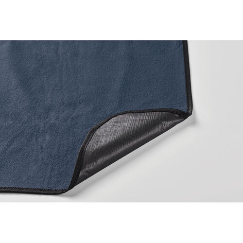 Extra grote picknickdeken MO2978 van RPET fleece met waterafstotende onderzijde bedrukt met logo