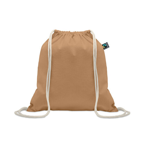 Fairtrade trekkoordtas 180g MO2591 bedrukken met logo DeBle