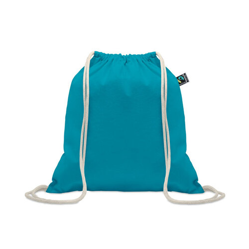 Fairtrade trekkoordtas 180g MO2591 bedrukken met logo DeBle