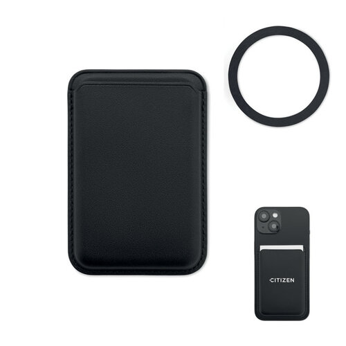 Magnetische creditcardhouder MO2774 bedrukken met logo DeBle