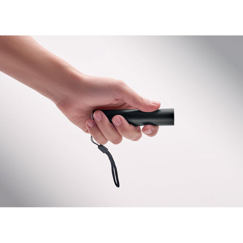 Gerecyclede aluminium zaklamp MO2786 bedrukken met logo DeBle