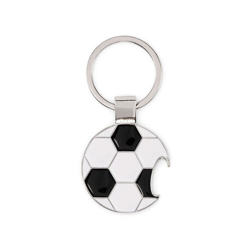 Voetbal hanger flesopener MO2795 bedrukken met logo DeBle