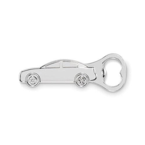 Flesopener in autovorm MO2827 bedrukken met logo DeBle