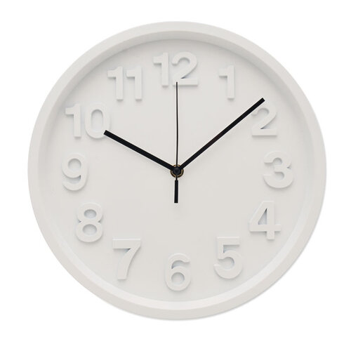 PP wandklok MO2851 bedrukken met logo DeBle