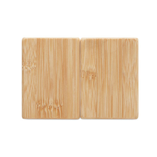 Bamboe peper- en zoutstel MO2771 bedrukken met logo DeBle