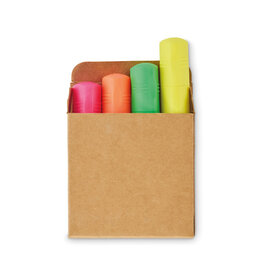 Markeerstiften set MO2812 bedrukken met logo DeBle