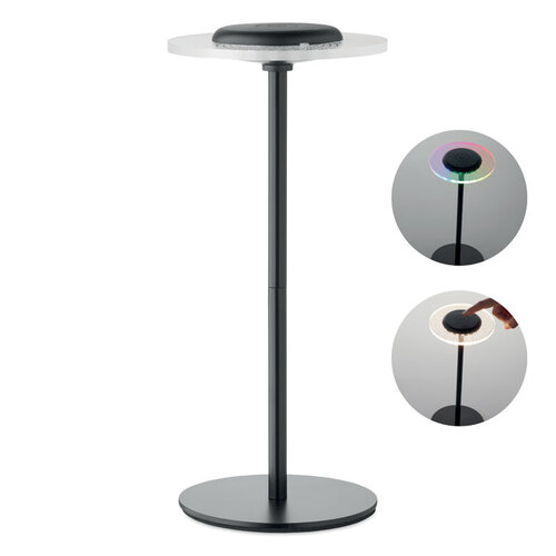 Oplaadbare ijzeren tafellamp MO2950 bedrukken met logo DeBle