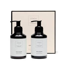 VINGA x TGL giftset voor handverzorging TGL1014303 bedrukken met logo DeBle
