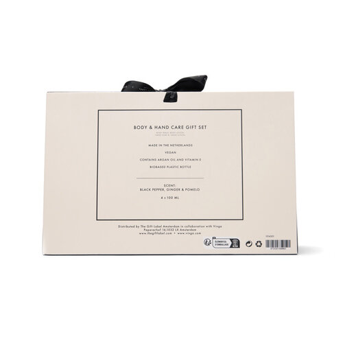 VINGA x TGL giftset voor hand- en lichaamsverzorging TGL1014301 bedrukken met logo DeBle