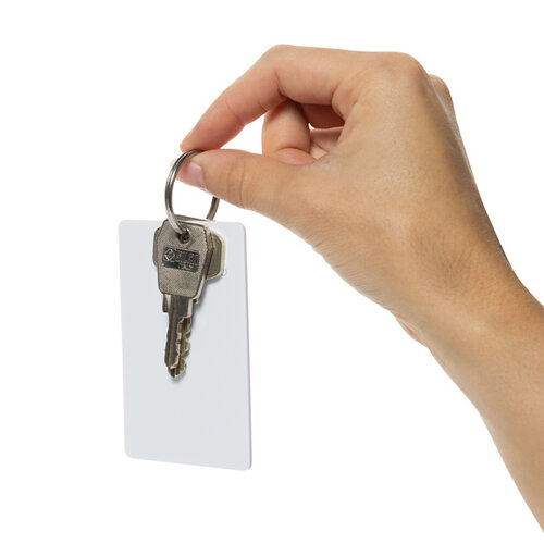 Findit Dual RCS rplastic ultradunne oplaadbare kaart P301.6403 bedrukken met logo DeBle