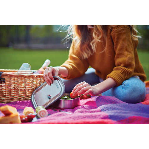 Black+Blum RVS Lunchbox Groot P439.0027 bedrukken met logo DeBle