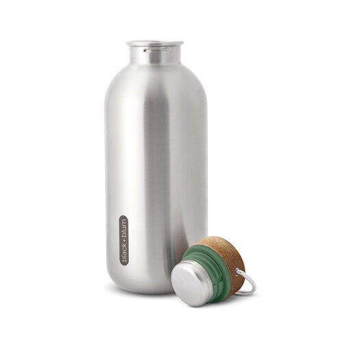 Black+Blum Stalen Water Fles 600 ml P439.1227 bedrukken met logo DeBle