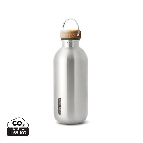 Black+Blum Stalen Water Fles 600 ml P439.1227 bedrukken met logo DeBle