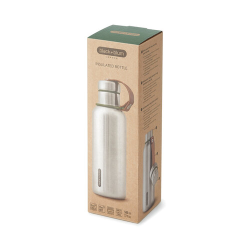 Black+Blum Geïsoleerde Waterfles Groot 500 ml P439.1027 bedrukken met logo DeBle