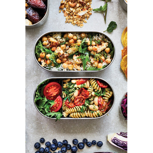 Black+Blum Stainless Steel Dubbele Bento Box P439.2002 bedrukken met logo DeBle