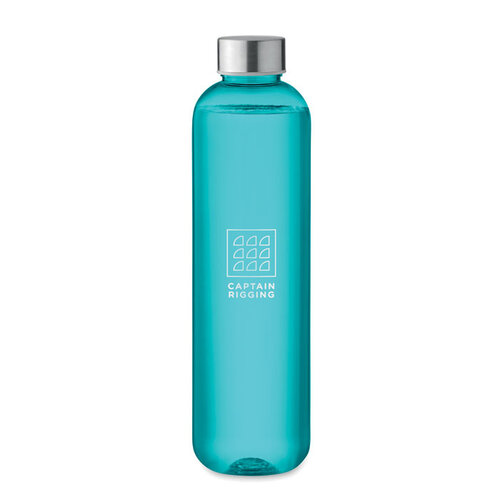 DeBle Utah Top Tritan™ drinkfles 1 liter BPA-vrij en lekvrij, grote herbruikbare waterfles met logo
