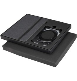 notitieboek geschenkset, a6 notitieboek, magSafe portemonnee, notitieboek bedrukken, schrijfwaren