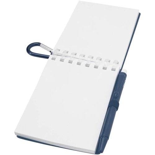 DeBle Lig Mini outdoor notitieboek met balpen van gerecycled materiaal bedrukken met logo