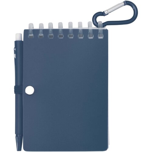 DeBle Lig Mini outdoor notitieboek met balpen van gerecycled materiaal bedrukken met logo