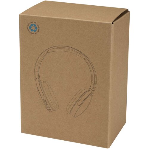 bluetooth hoofdtelefoon, over-ear headset, opvouwbare hoofdtelefoon, gerecycleerde hoofdtelefoon, elektronica