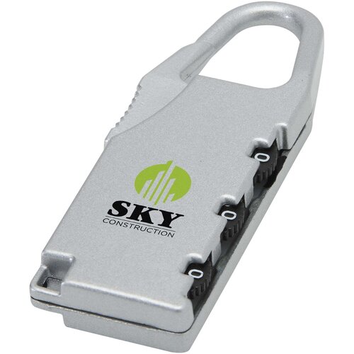 Traveler bagageslot met instelbare code bedrukken met logo DeBle