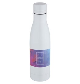 DeBle Vasa RVS thermosfles 500 ml voor sublimatie dubbelwandig bedrukt met logo