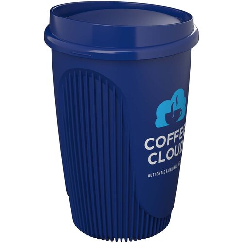 DeBle Alto POP beker 350 ml van Prevented Ocean Plastic bedrukt met logo