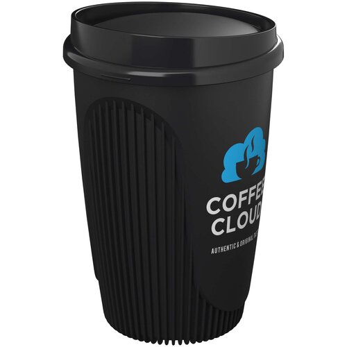 DeBle Alto POP beker 350 ml van Prevented Ocean Plastic bedrukt met logo