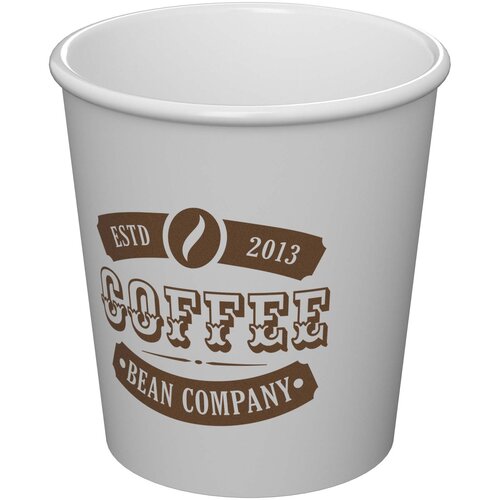 DeBle Americano Piccolo beker 100 ml herbruikbaar bedrukt met logo