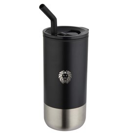 DeBle Grayson RCS geïsoleerde beker 480 ml met rietje gegraveerd met logo