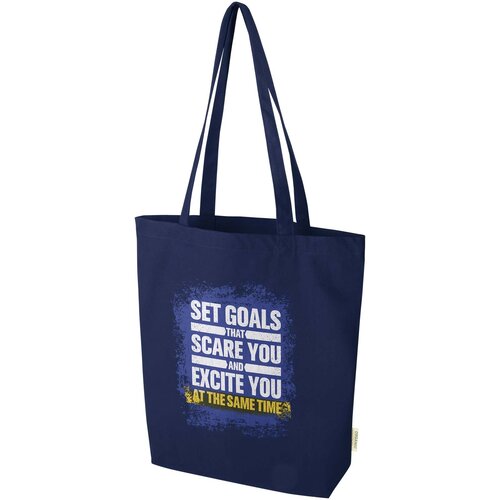 Odisha biologisch katoenen draagtas 10L 270 g/m² bedrukken met logo DeBle