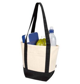 Sam GRS gerecycleerde mini katoenen draagtas bedrukken met logo DeBle